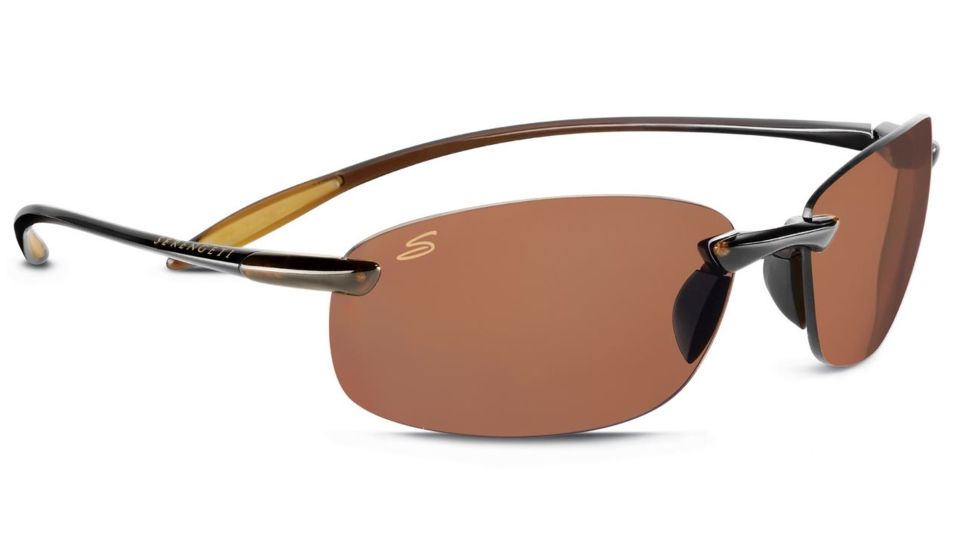 Serengeti Nuvino Progressive Rx Sunglasses - Shiny Brown Frame 7316