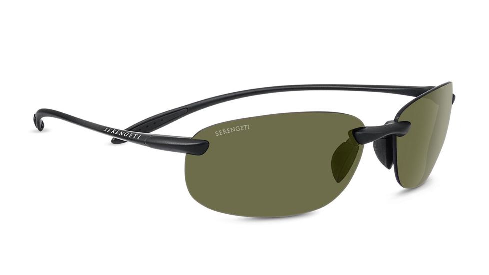 Serengeti Nuvino Progressive Prescription Sunglasses, Satin Black Frame, 8443PR