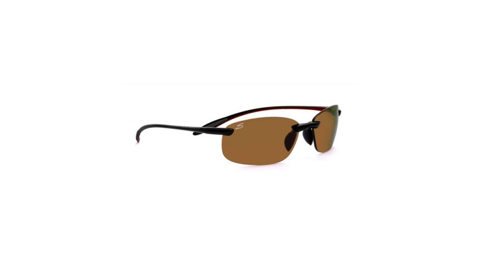 Serengeti Nuvola Rx Sunglasses Shiny Black Frame
