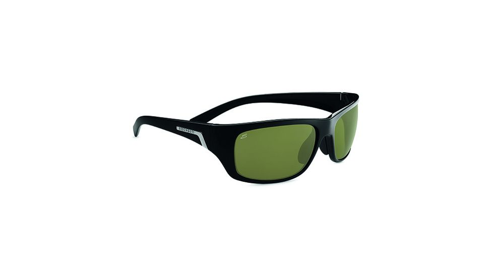 Serengeti Orvieto Progressive Prescription Sunglasses, Shiny / Satin Black Frame-7755PR