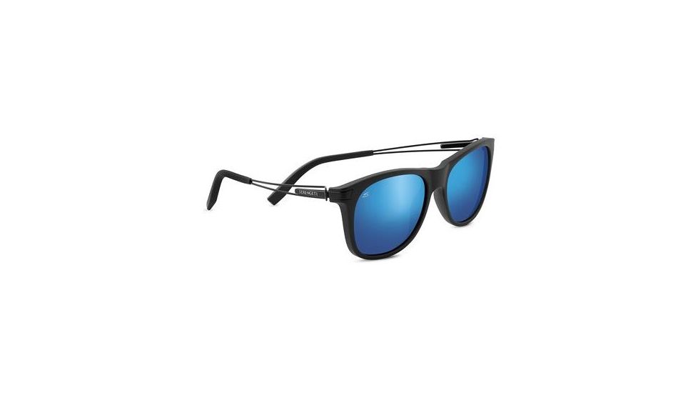 Serengeti Pavia Progressive Prescription Sunglasses, Satin Black Frame 8203PR