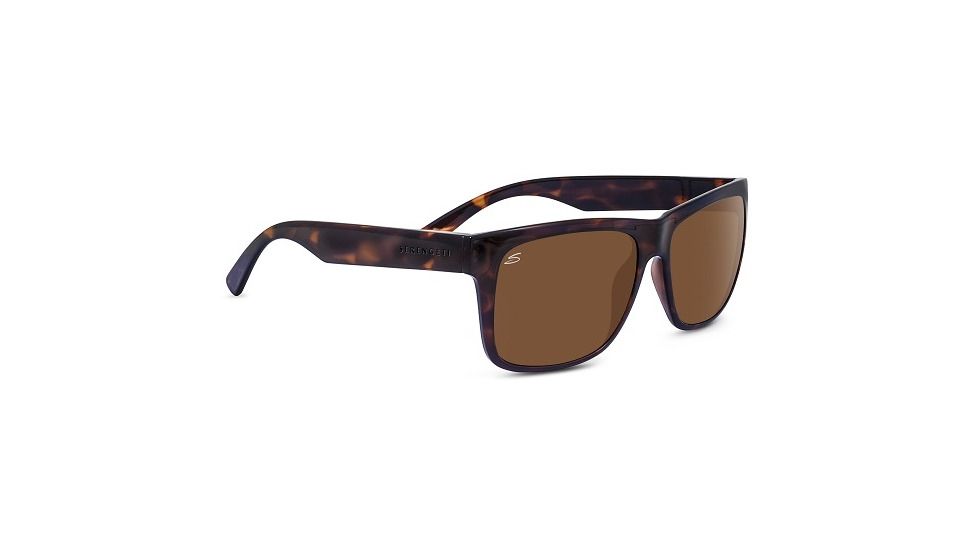 Serengeti Positano Progressive Prescription Sunglasses, Shiny Dark Tortoise Frame, 8371PR