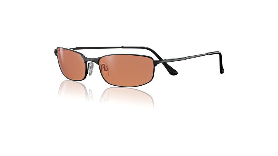 Serengeti Prato Sunglasses Drivers Lens/ Black Metal Frame - 6789