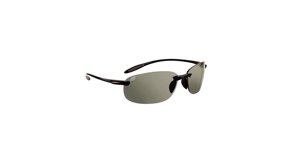 Serengeti Progressive Rx Sunglasses Nuvino Shiny Black Frame 7318