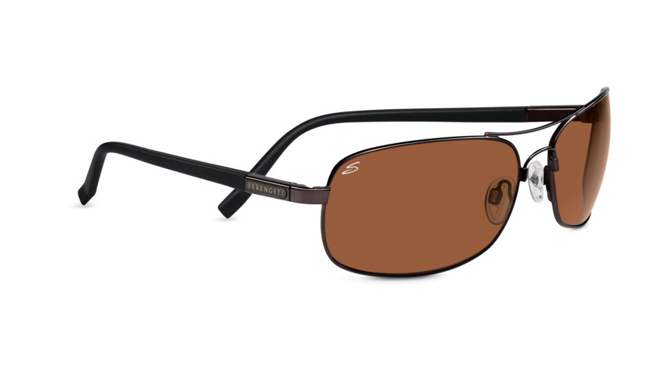Serengeti Rimini Sunglasses - Espresso Frame, Polar PhD Drivers Lenses 7677