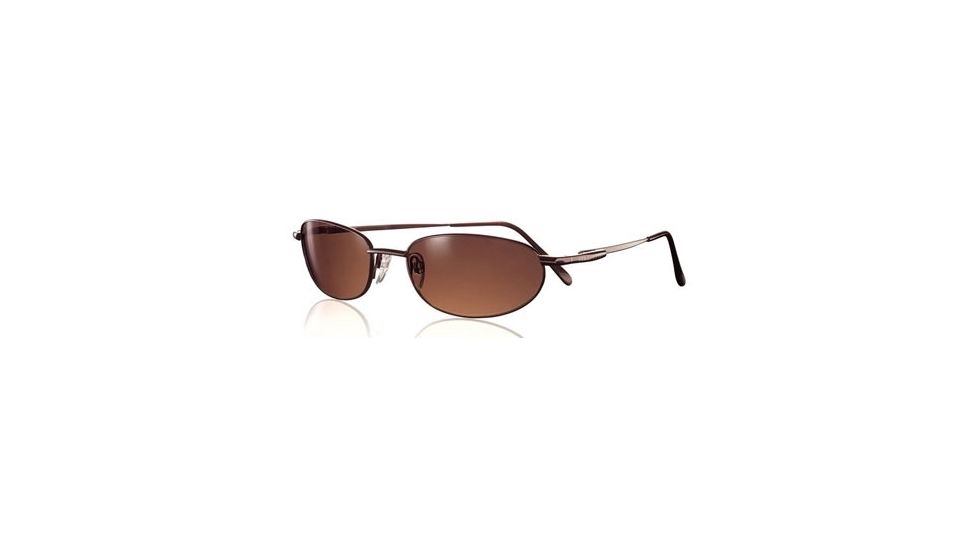 Serengeti S-Flex Rhone Drivers Polarized Lens Sunglasses w/ Espresso Frame 6991