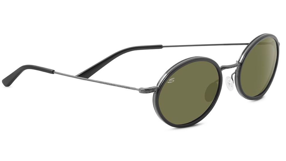 Serengeti Sirolo Progressive Prescription Sunglasses, Shiny Black Frame-8102PR