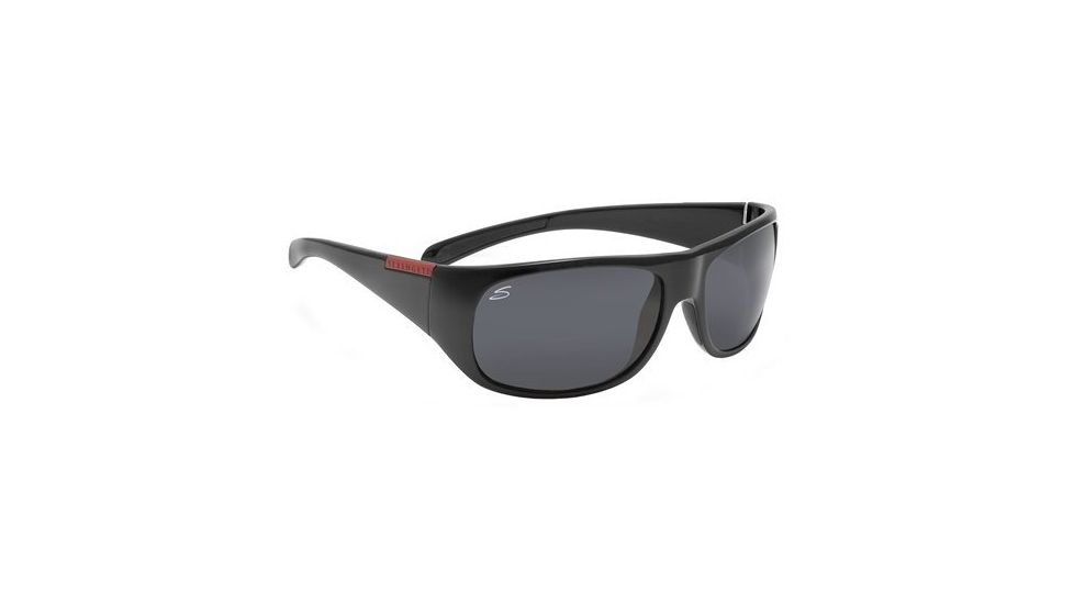 Serengeti Mente Rx Sunglasses Shiny Black Frame