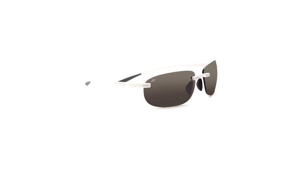 Serengeti Cielo, Shiny White Frame, Polar PhD CPG Lens, 7475