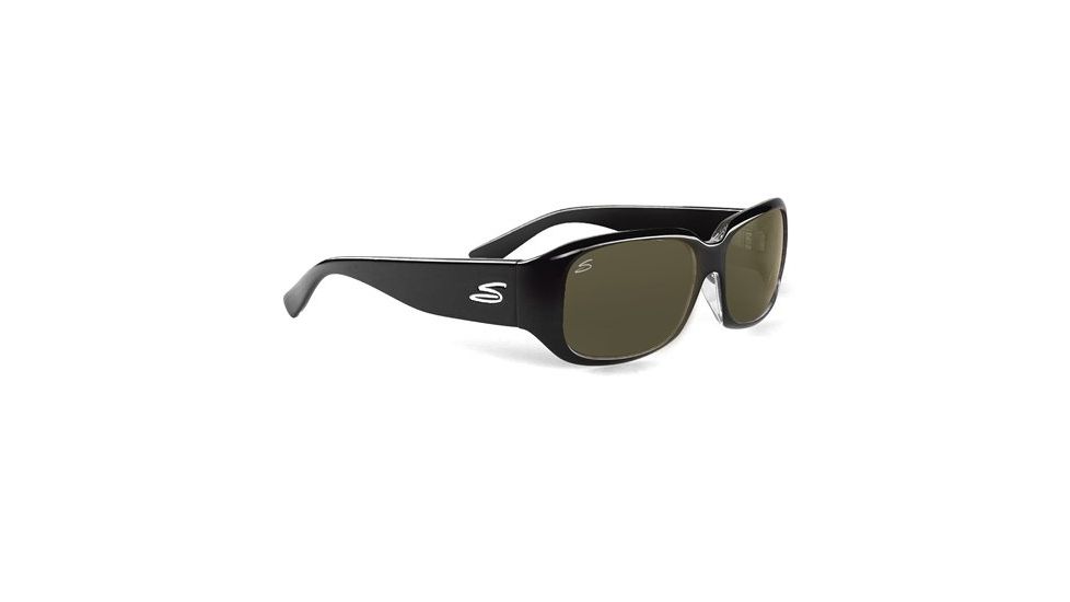 Serengeti Giuliana Rx Sunglasses, Shiny Black Frame, 7503