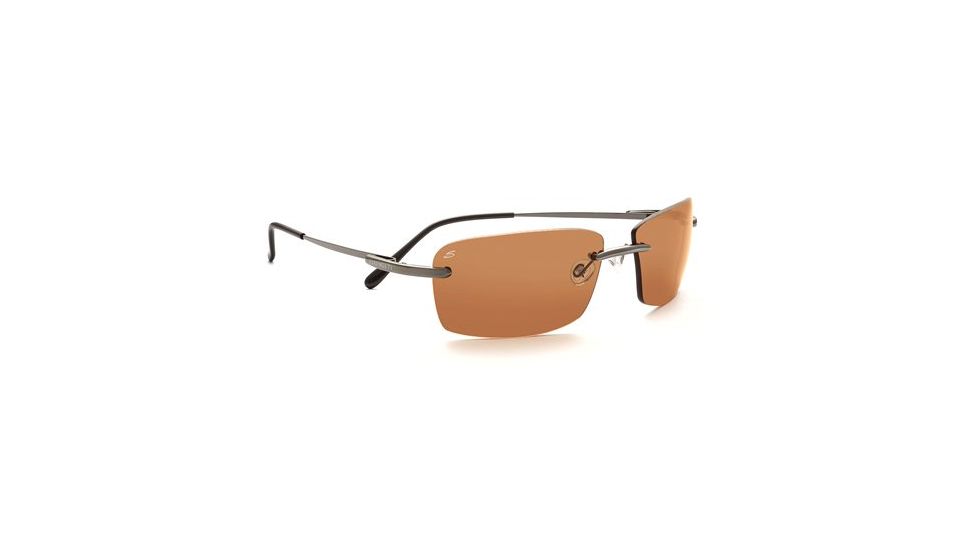 Serengeti Parma Progressive Sunglasses, Shiny Gunmetal Frame, 7445