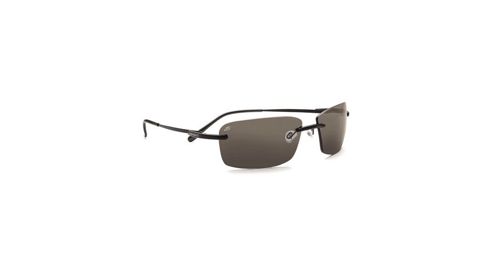 Serengeti Parma Progressive Sunglasses, Satin Black Frame, 7446