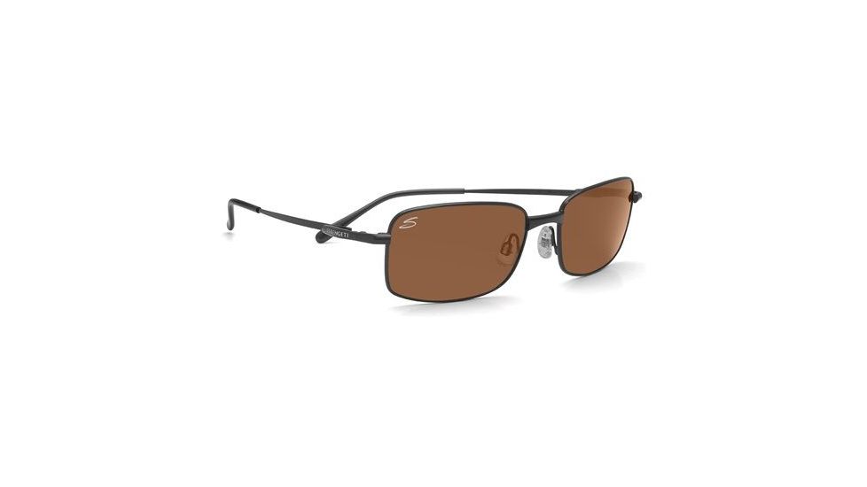Serengeti Siena Sunglasses 7321 Black Pearl Frame Drivers Polarized Lens