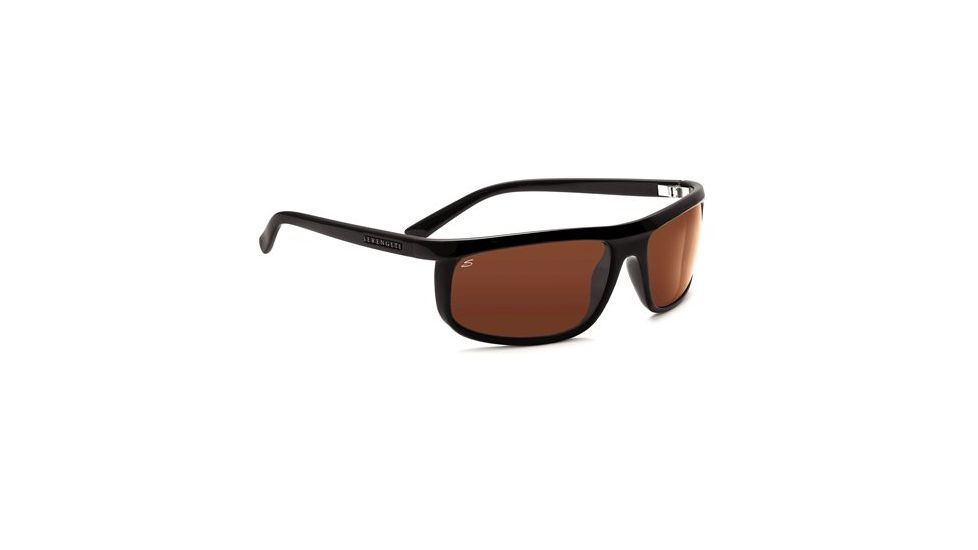 Serengeti Velino, Two Tone Black Frame, Drivers Polarized Lens, 7467