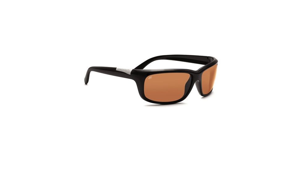 Serengeti Vetera Progressive Sunglasses, Shiny Black Frame, 7485