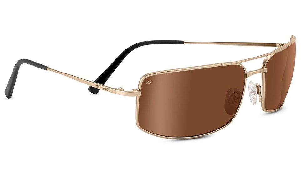 Serengeti Treviso Progressive Prescription Sunglasses, Satin Soft Gold Frame 8306PR