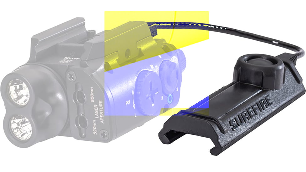 SureFire SF RSR-SR07 REMOTE SWITCH RAIL GRABBER RIFLE RSRSR07, Black, RSR-SR07