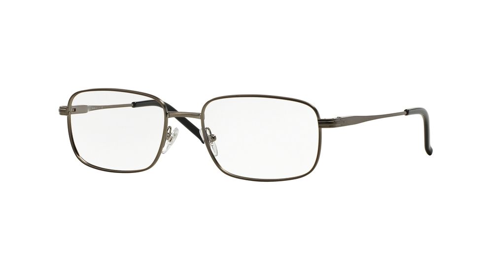 Sferoflex Eyeglasses SF2197 with No-Line Progressive Rx Prescription Lenses 231-54 - Matte Gunmetal Frame