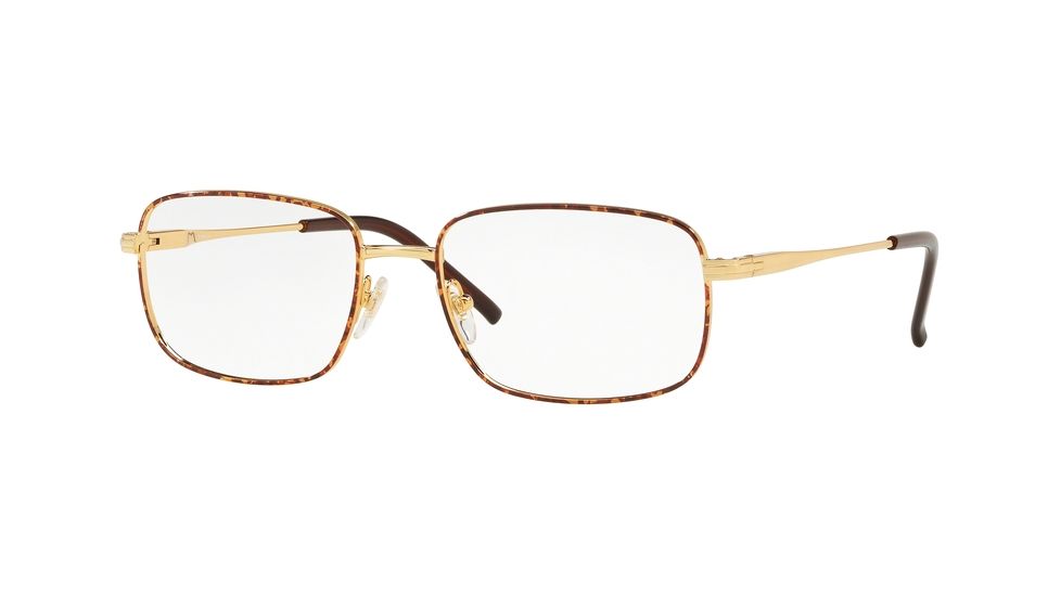 Sferoflex Eyeglasses, 54mm, Gold Tabacco, SF2197-S710-54-PRO