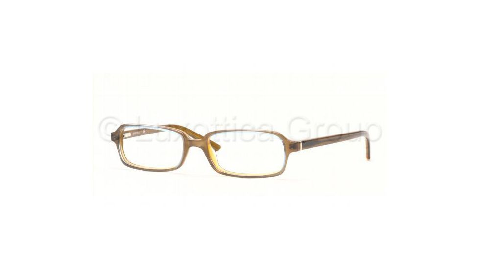 Sferoflex SF1112 Bifocal Eyeglasses Azur On Mustard Frame / 52 mm Prescription Lenses, C336-5216, Select Frame Color / Lens Diameter Azur On Mustard Frame / 52 mm Prescription Lenses