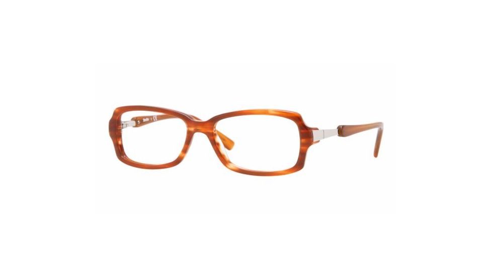 Sferoflex SF 1544 Eyeglasses Styles Brown Havana Transparent Frame w/Non-Rx 51 mm Diameter Lenses, C505-5115