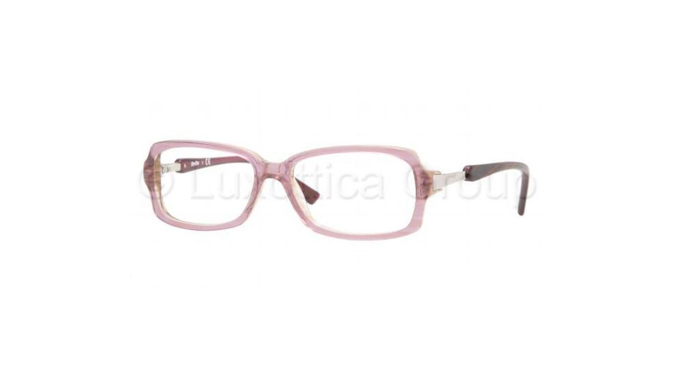 Sferoflex SF 1544 Eyeglasses Styles Top Cyclamen Tr. On Brown Tr. Frame w/Non-Rx 51 mm Diameter Lenses, C440-5115