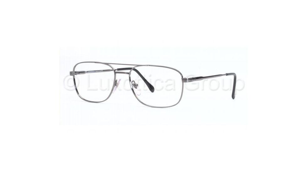Sferoflex SF 2152 Eyeglasses Styles Gunmetal Frame w/Non-Rx 54 mm Diameter Lenses, 268-5417, Sferoflex SF 2152 Eyeglasses Styles Gunmetal Frame w/Non-Rx 54 mm Diameter Lenses