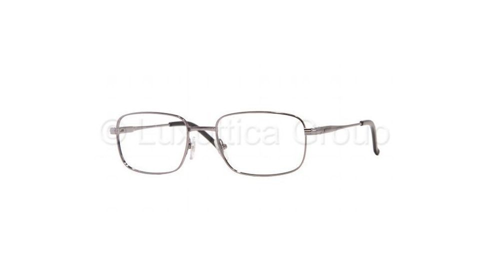Sferoflex Eyeglasses SF2197 with No-Line Progressive Rx Prescription Lenses, Select Frame Color / Lens Diameter Gunmetal Frame / 52 mm Prescription Lenses