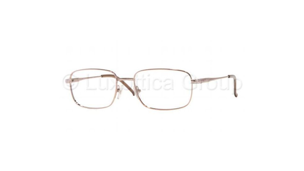 Sferoflex Eyeglasses SF2197 with No-Line Progressive Rx Prescription Lenses, Select Frame Color / Lens Diameter Light Copper Frame / 54 mm Prescription Lenses