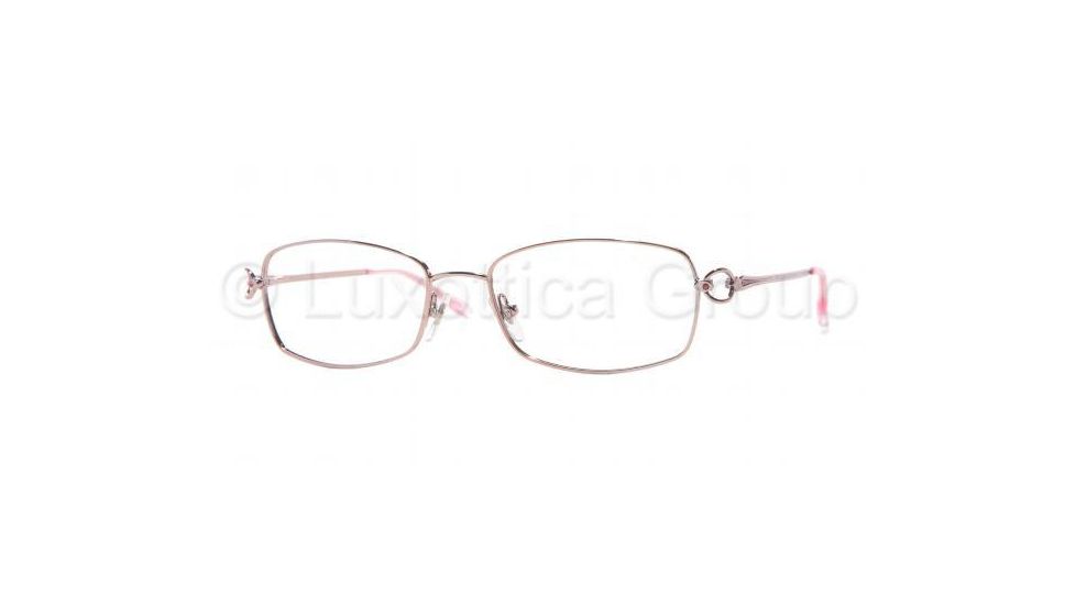 Sferoflex SF 2528B Eyeglasses Styles Light Pink Frame w/Non-Rx 51 mm Diameter Lenses, 299-5117