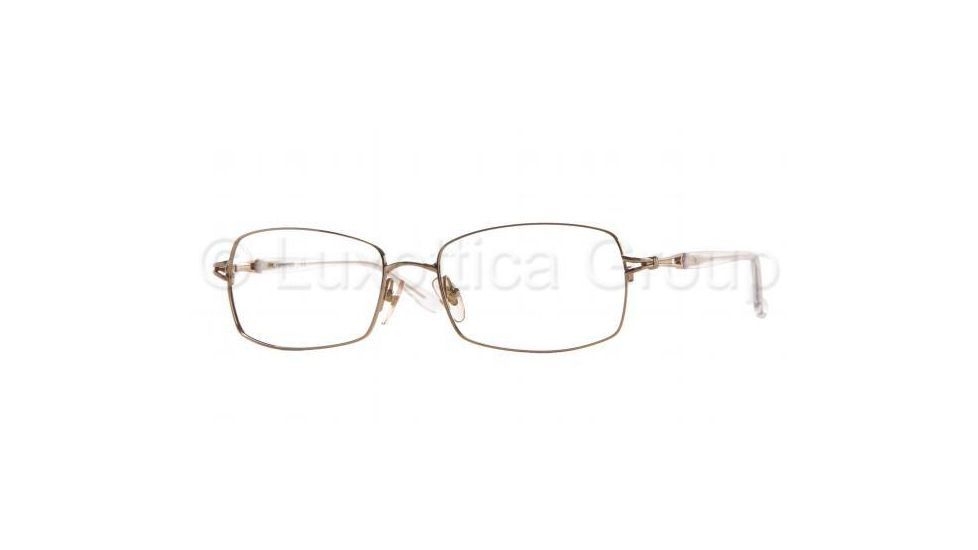 Sferoflex SF2532 SV Prescription Eyeglasses Gold Frame / 51 mm Prescription Lenses, 108-5116, Select Frame Color / Lens Diameter Gold Frame / 51 mm Prescription Lenses