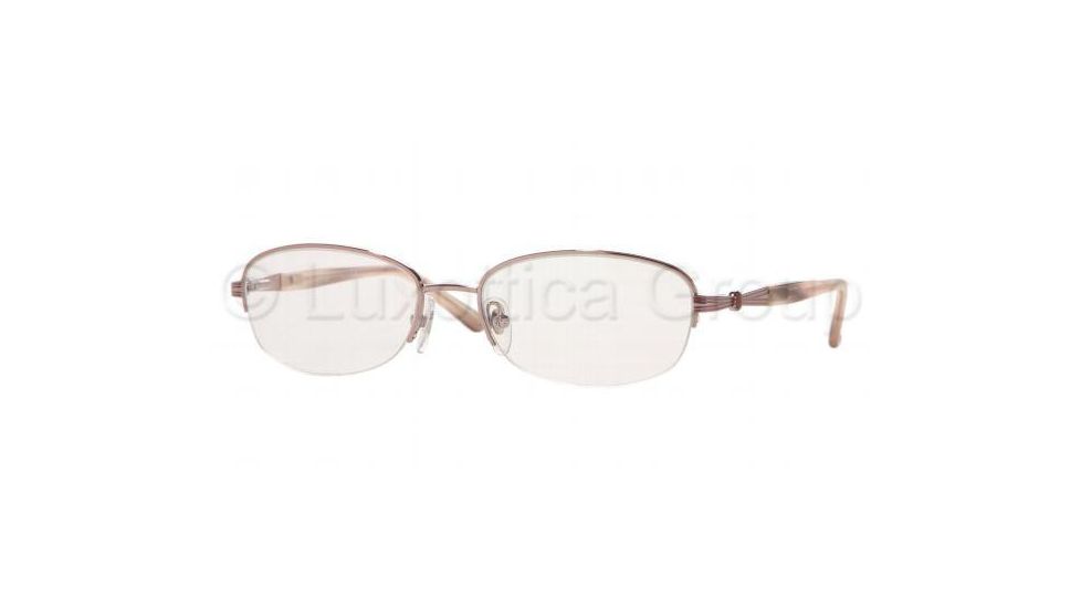 Sferoflex SF 2537 Eyeglasses Styles Light Pink Frame w/Non-Rx 52 mm Diameter Lenses