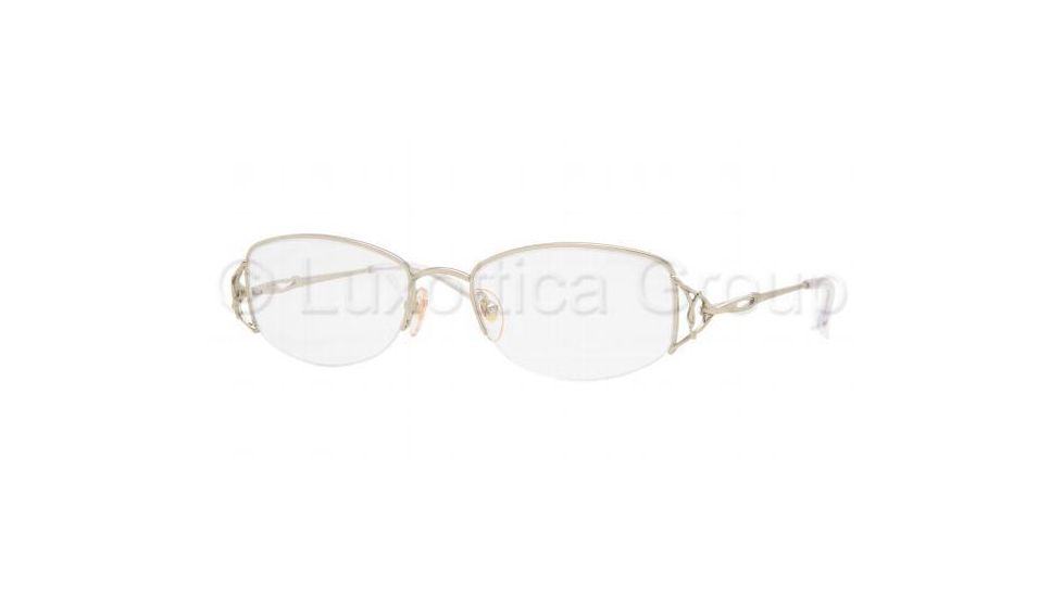 Sferoflex SF2540 Progressive Eyeglasses - Gold White Demo Lens Frame / 52 mm Prescription Lenses, 440-5218