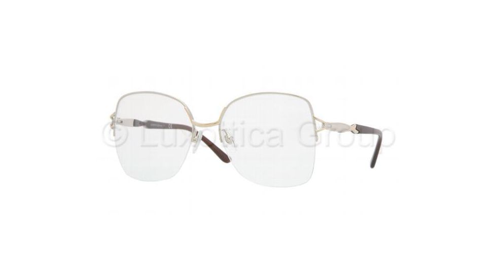 Sferoflex SF2549 Progressive Eyeglasses - Silver And Light Gold Demo Lens Frame / 56 mm Prescription Lenses, 104-5618