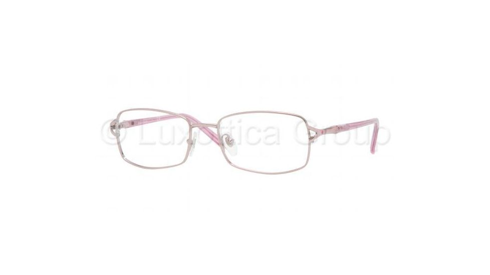 Sferoflex Eyeglasses SF2551B with No-Line Progressive Rx Prescription Lenses, Select Frame Color / Lens Diameter Light Pink Frame / 53 mm Prescription Lenses