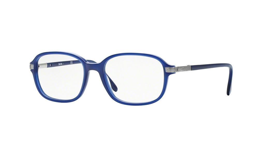 Sferoflex SF1141 Progressive Prescription Eyeglasses C565-52 - Blue Frame