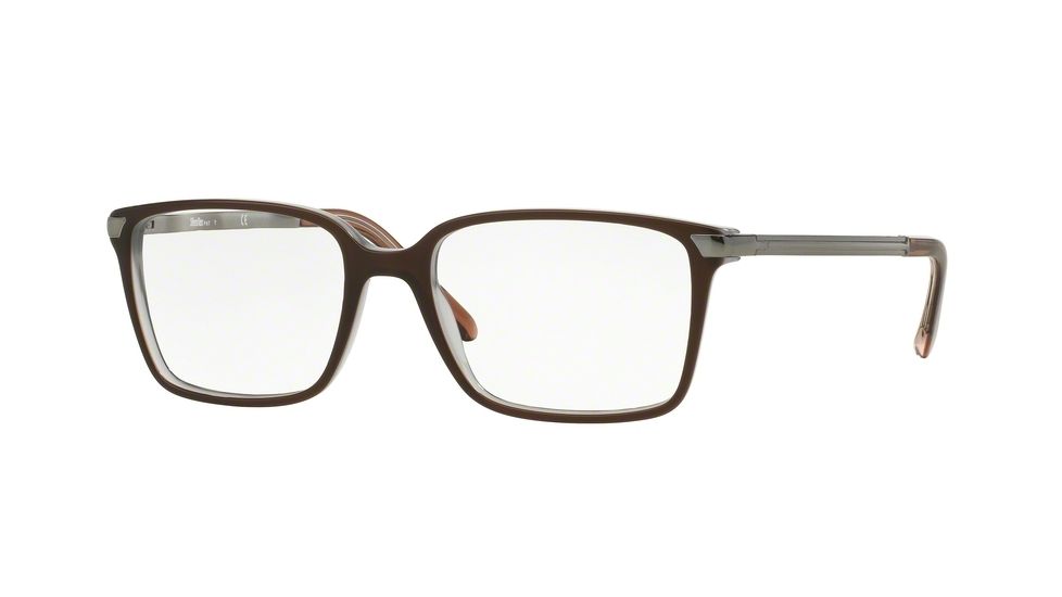 Sferoflex SF1143 Eyeglass Frames C583-53 - Top Brown On Ice Frame