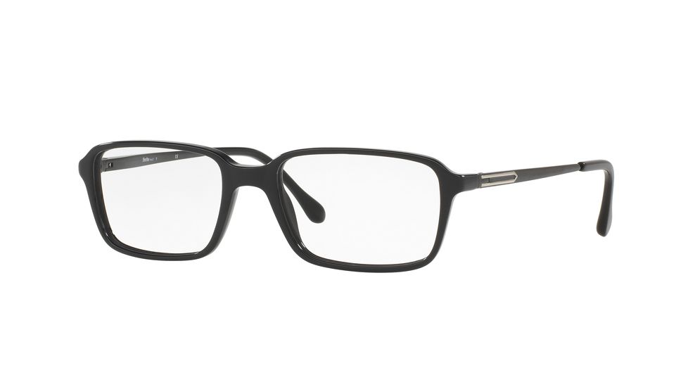 Sferoflex SF1144 Single Vision Prescription Eyeglasses C367-53 - Black Frame