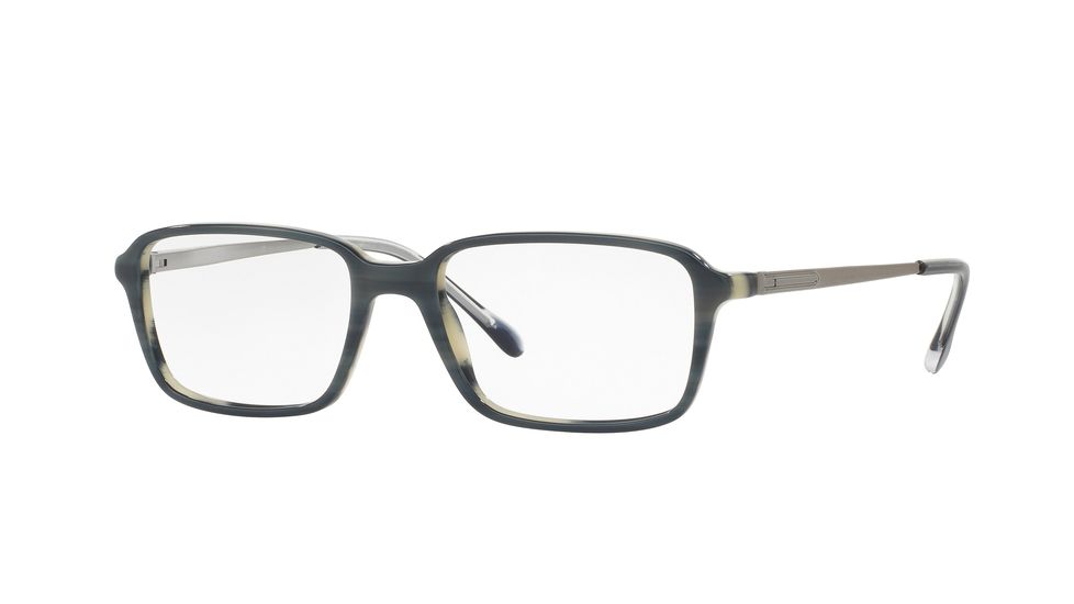 Sferoflex SF1144 Single Vision Prescription Eyeglasses C594-53 - Marble Avio Frame