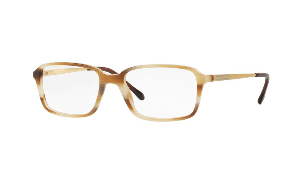 Sferoflex SF1144 Single Vision Prescription Eyeglasses C596-53 - Marble Beige Frame