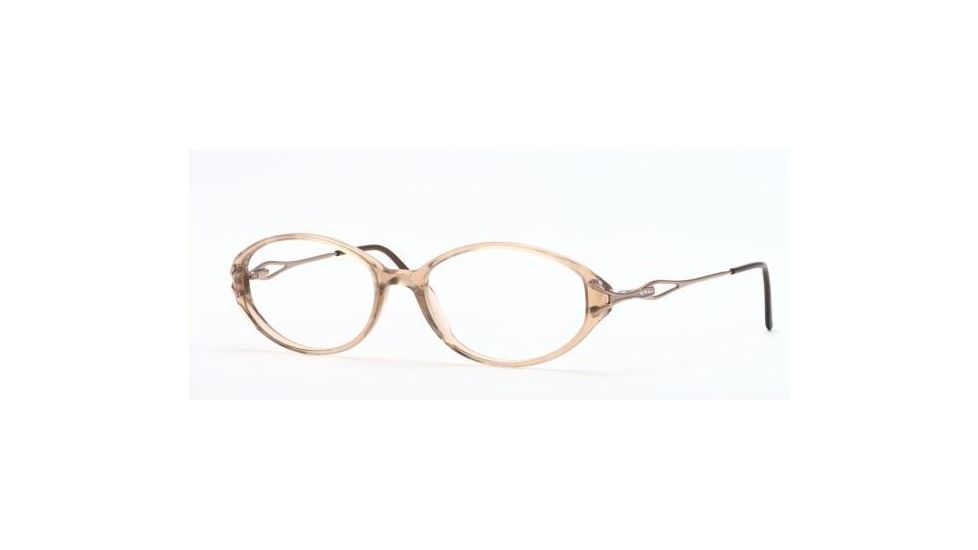 Sferoflex Eyeglasses SF1506B with No-Line Progressive Rx Prescription Lenses, Select Frame Color / Lens Diameter Camel Frame / 51 mm Prescription Lenses