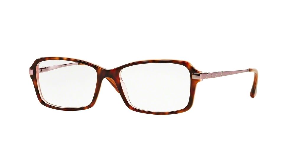 Sferoflex SF1555 Bifocal Prescription Eyeglasses C587-50 - Blonde Havana On Pink Frame