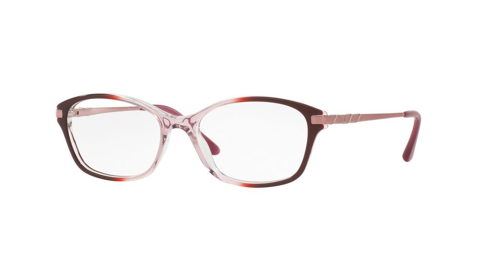 Sferoflex SF1556 Progressive Prescription Eyeglasses C593-51 - Gradient Light Pink Cyclamin Frame