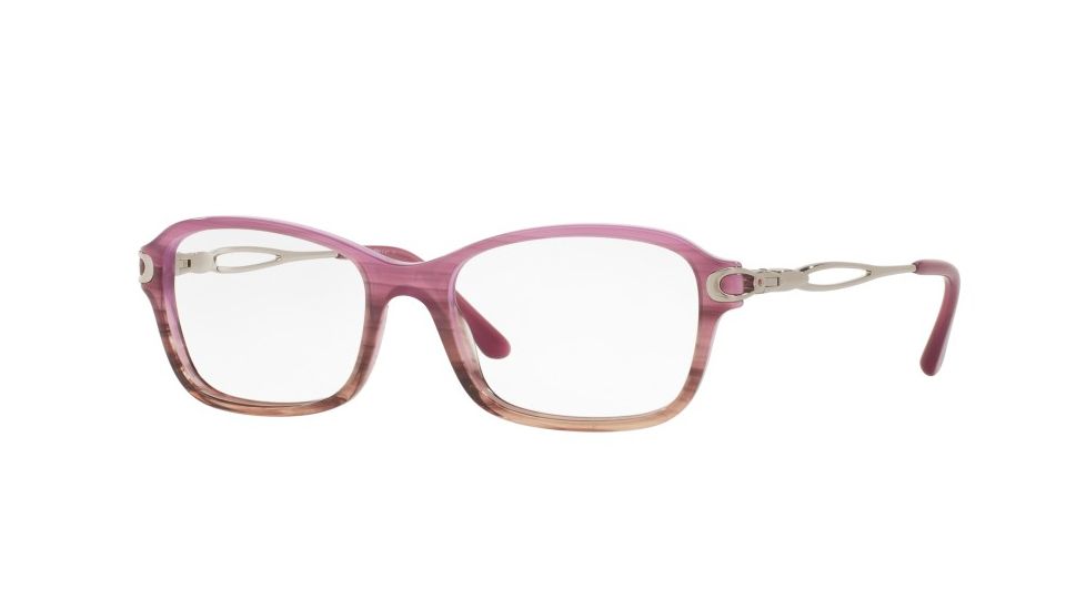 Sferoflex SF1557B Single Vision Prescription Eyeglasses C590-50 - Antique Trasparent Pink Frame