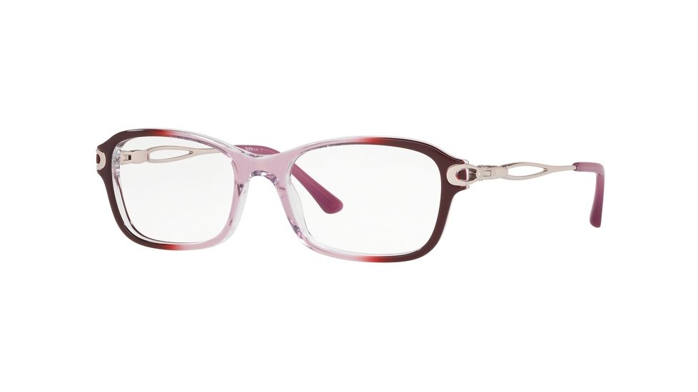 Sferoflex SF1557B Single Vision Prescription Eyeglasses, 50mm, Pink Gradient Cyclamen, SF1557B-C636-50-SV