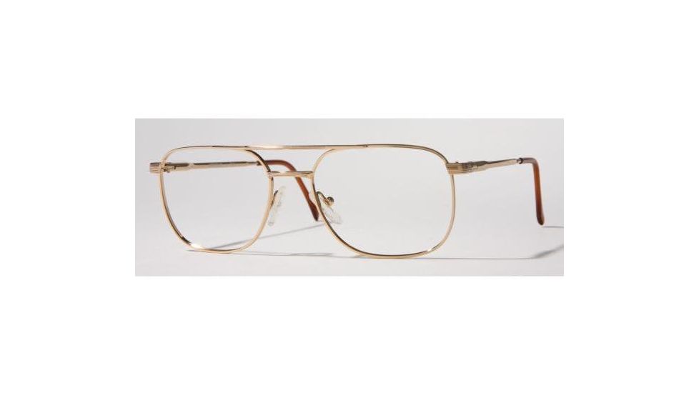 Sferoflex SF2043U SV Prescription Eyeglasses Gold Frame / 54 mm Prescription Lenses, 108-5417