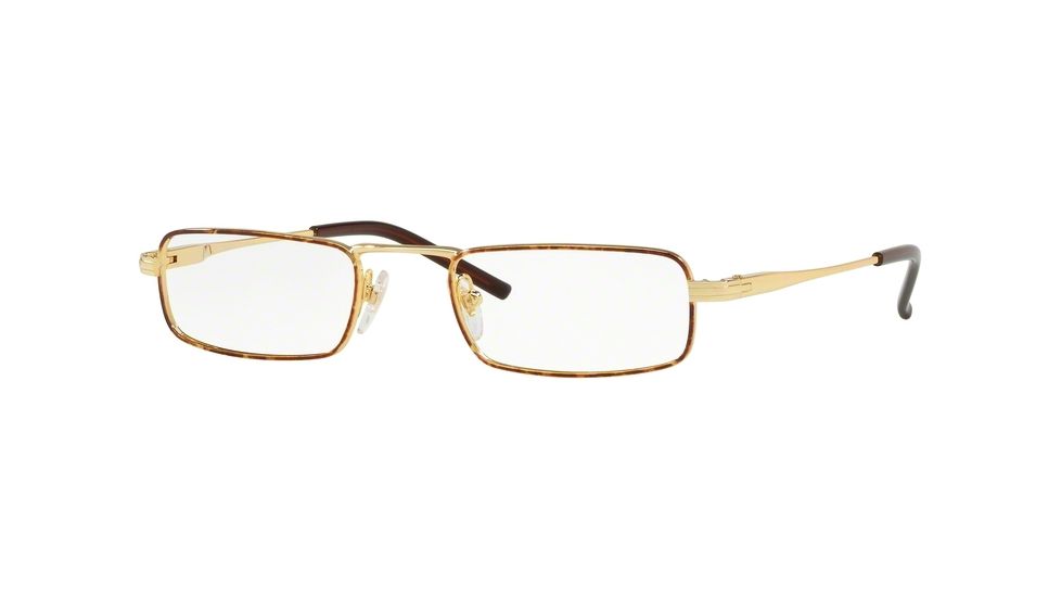 Sferoflex SF2201 Progressive Prescription Eyeglasses, 50mm, Gold/Tabacco, SF2201-S710-50-PRO