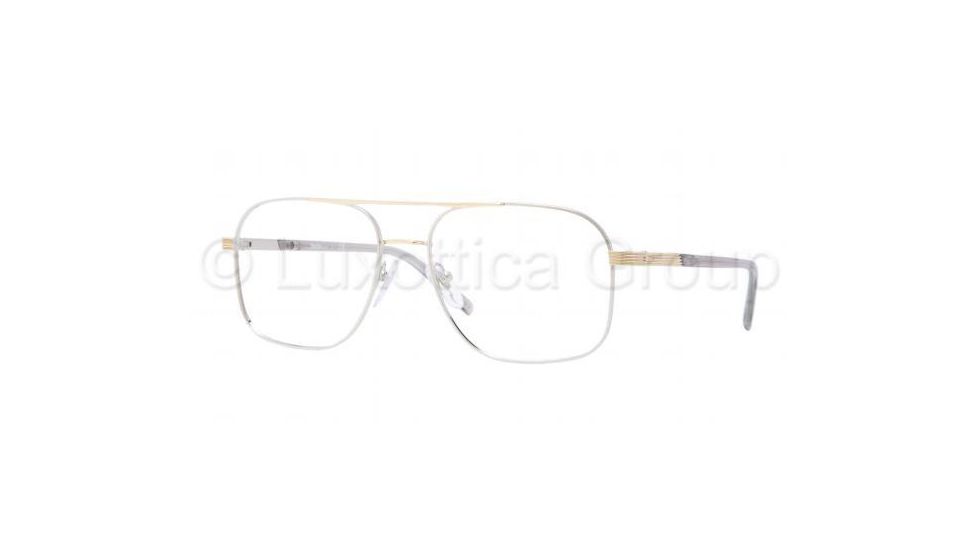 Sferoflex SF2242 Bifocal Prescription Eyeglasses 463-5517 - Palladium Frame, Demo Lens Lenses