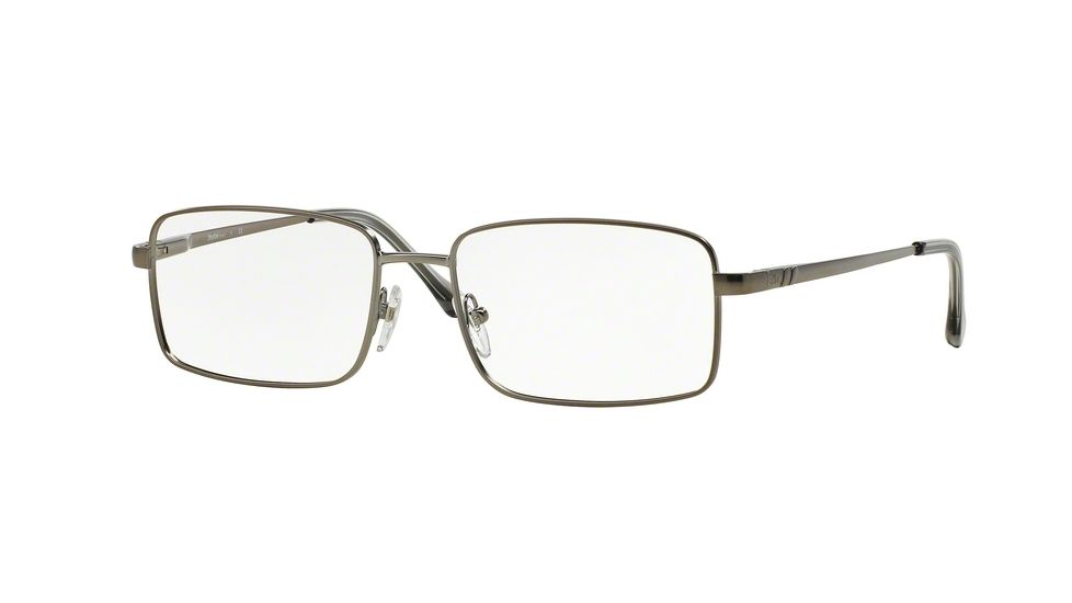 Sferoflex SF2248 Progressive Prescription Eyeglasses 231-55 - Matte Gunmetal Frame, Demo Lens Lenses