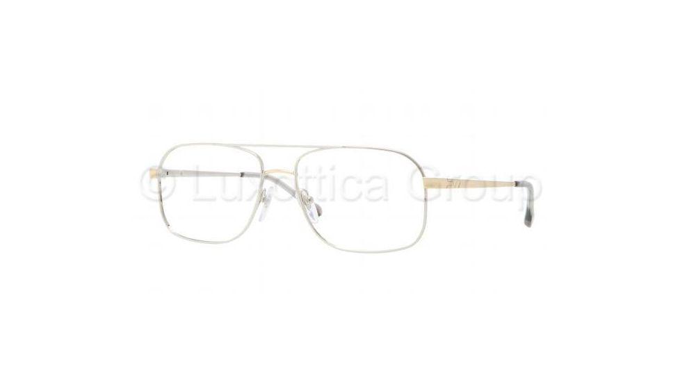 Sferoflex SF2249 Bifocal Prescription Eyeglasses 463-5516 - Palladium Frame, Demo Lens Lenses